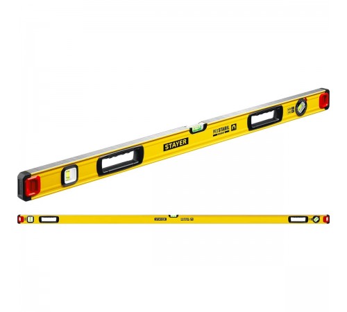 STAYER 2000 мм, 3 глазка, точность 0.5 мм/м, уровень магнитный PRO STABIL MAGNET 3480-200