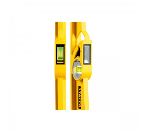 Уровень STAYER HARD Professional литой, с зеркальным глазком 600мм 3483-060