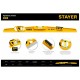 Уровень STAYER HARD Professional литой, с зеркальным глазком 600мм 3483-060