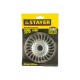 35120-125 Щетка дисковая для УШМ STAYER,жгутированная стальная проволока 125мм х 22мм