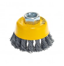 35128-065_ z01 Щетка чашечная для УШМ STAYER PROFESSIONAL, жгут. стальная проволока 0,5мм, 65ммхМ14