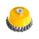 35128-120 Щетка чашечная для УШМ STAYER PROFESSIONAL, жгутиров.. стальная проволока 0,5мм, 120ммхМ14