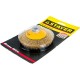 35133-100 Щетка коническая для УШМ STAYER PROFESSIONAL,  витая стальная проволока 0,3мм, 100ммхМ14