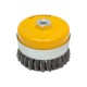 35137-100 Щетка чашечная усиленная для УШМ STAYER PROFESSIONAL, стальная проволока 0,5мм, 100ммхМ14
