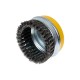 35137-120 Щетка чашечная усиленная для УШМ STAYER PROFESSIONAL, стальная проволока 0,5мм, 120ммхМ14