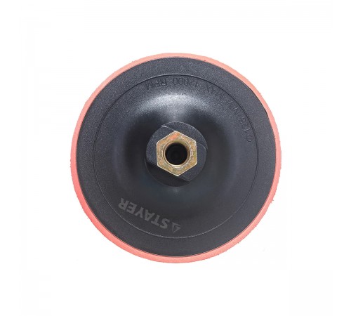35744-125 Тарелка опорная STAYER MASTER пластиковая для УШМ, d=125мм, M14