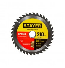 Пильный диск по дереву STAYER OPTIMA 210х32/30 мм 3681-210-32-36_z01