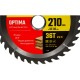 Пильный диск по дереву STAYER OPTIMA 210х32/30 мм 3681-210-32-36_z01