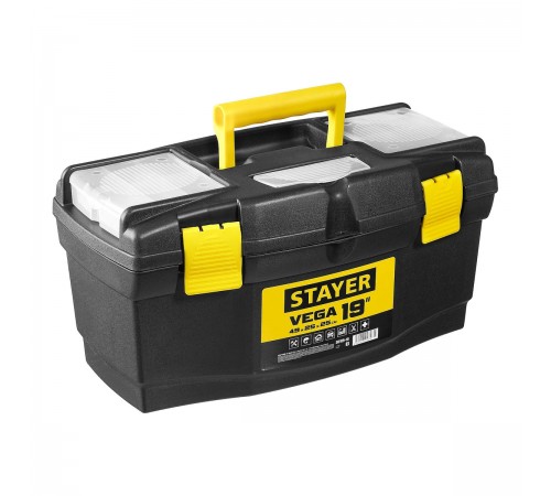 38105-18_z03 Ящик для инструмента STAYER VEGA-19 пластиковый