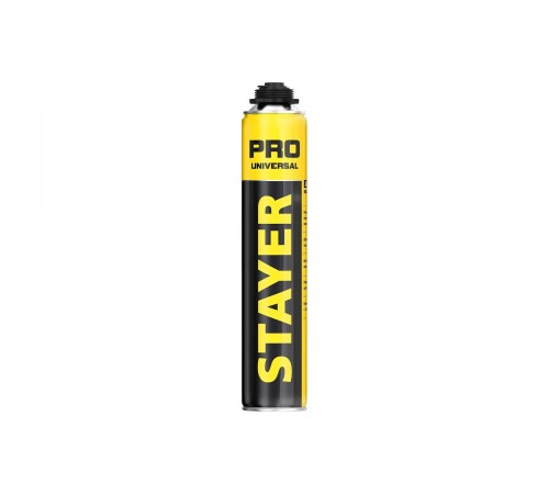 41135 Пена монтажная STAYER PRO, пистолетная всесезонная, 750 мл