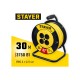 STAYER  S-225 ПВС 2х2.5 30м 3750Вт,  Силовой удлинитель на катушке (55070-30)
