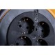 55078-20 Удлинитель на катушке STAYER MS 315, 3500Вт, заземление, ПВС 3х1,5 кв мм, 4 гнезда, 20м