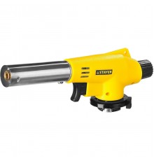 55584 Горелка газовая STAYER MaxTerm MG100 с пьезоподжигом на баллон с цанговым соединением 1300С