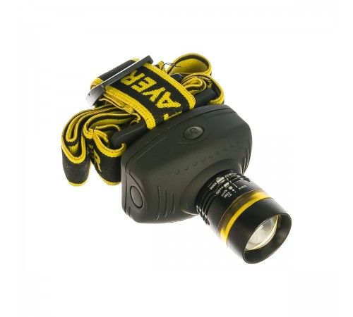 56566 Фонарь налобный STAYER PROFESSIONAL PROLight светодиодный, 3Вт, рег. фокус, 3 режима, 3ААА