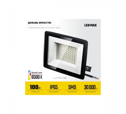 57131-100_z03 Прожектор светодиодный STAYER LED-MAX 100Вт