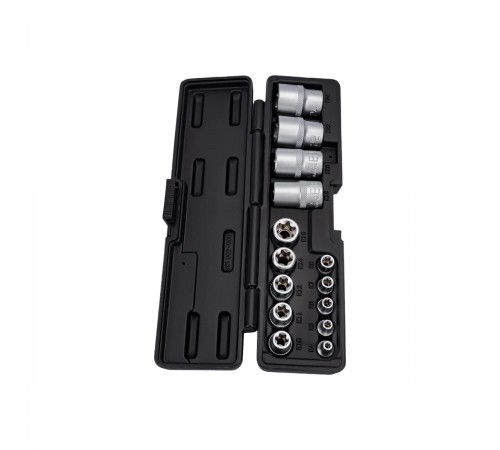 Набор головок Stels TORX, 14 пр., 1/4, 3/8, 1/2 13675