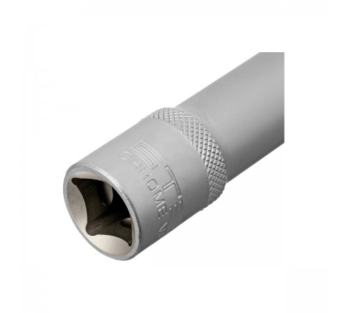 13846 Торцевая головка удлиненная Stels,13мм,6-гранная,под квадрат 1/2",CrV