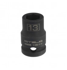 13917 Головка ударная шестигранная Stels,13мм,1/2"