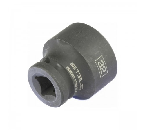 Головка ударная шестигранная Stels 32мм 1/2" CrMo 13930
