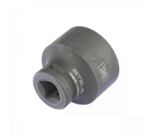 13931 Головка ударная шестигранная Stels,36мм,1/2"