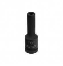 Головка ударная Stels удлиненная шестигранная 8мм 1/2" CrMo 13932