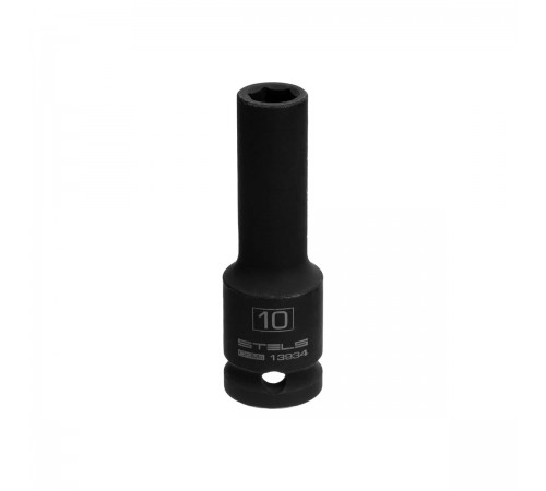 Головка ударная Stels удлиненная шестигранная 10мм 1/2" CrMo 13934
