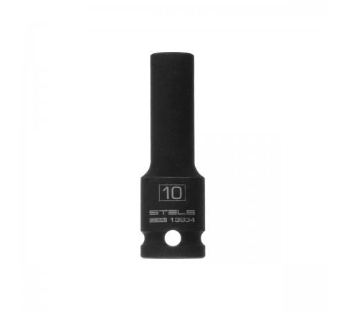 Головка ударная Stels удлиненная шестигранная 10мм 1/2" CrMo 13934