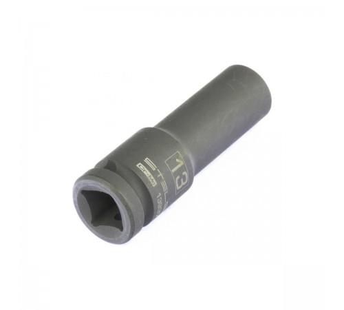 Головка ударная удлиненная шестигранная,13мм,1/2"/CrMo/Stels 13937