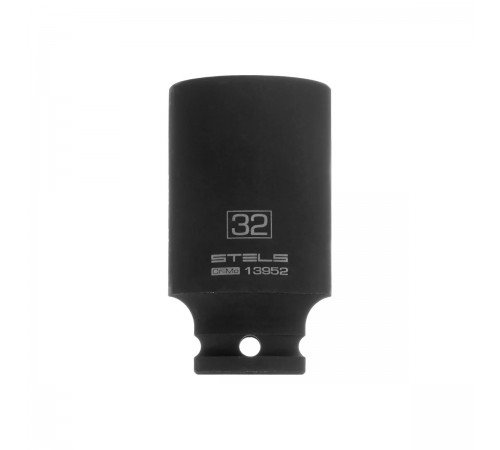 Головка ударная Stels удлиненная шестигранная 32мм 1/2" CrMo 13952