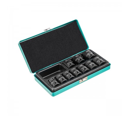 Набор шестигранных ударных торцевых головок Stels 1/2" 10-24дм 13997