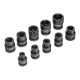 Набор шестигранных ударных торцевых головок Stels 1/2" 10-24дм 13997