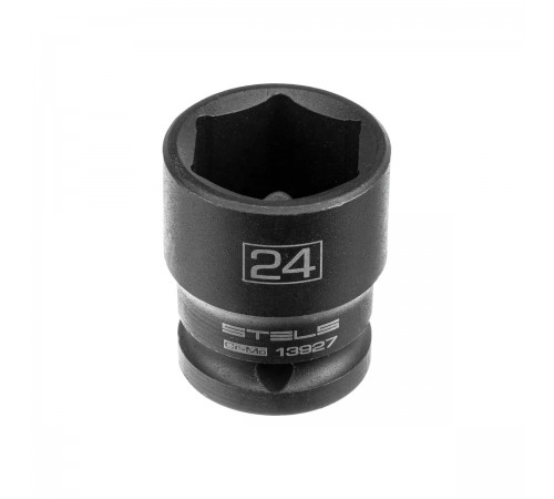 Набор шестигранных ударных торцевых головок Stels 1/2" 10-24дм 13997