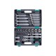 Набор инструментов Stels, 1/2", Cr-V, пластиковый кейс, 31 предмет 14102