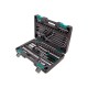 14105 Набор инструментов Stels, 1/2", 1/4", CrV, пластиковый кейс, 82 предмета