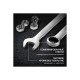 14105 Набор инструментов Stels, 1/2", 1/4", CrV, пластиковый кейс, 82 предмета