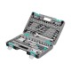 14105 Набор инструментов Stels, 1/2", 1/4", CrV, пластиковый кейс, 82 предмета