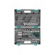 14105 Набор инструментов Stels, 1/2", 1/4", CrV, пластиковый кейс, 82 предмета