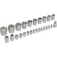 14105 Набор инструментов Stels, 1/2", 1/4", CrV, пластиковый кейс, 82 предмета