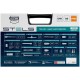 14105 Набор инструментов Stels, 1/2", 1/4", CrV, пластиковый кейс, 82 предмета