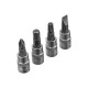 14106 Набор инструментов Stels, 1/2", 1/4", CrV, пластиковый кейс, 94 предмета