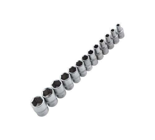 14106 Набор инструментов Stels, 1/2", 1/4", CrV, пластиковый кейс, 94 предмета