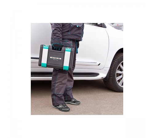 14106 Набор инструментов Stels, 1/2", 1/4", CrV, пластиковый кейс, 94 предмета