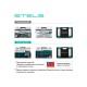 14117 Набор инструментов Stels, 1/2", 1/4", CrV, пластиковый кейс, 12 гранные головки, 82 предмета