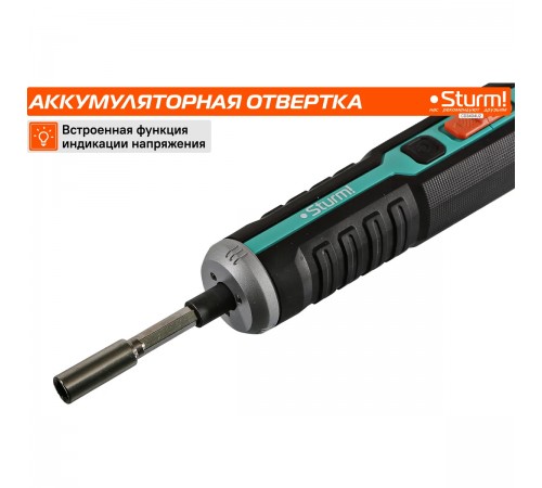 CD3404U2 Отвертка аккумуляторная STURM