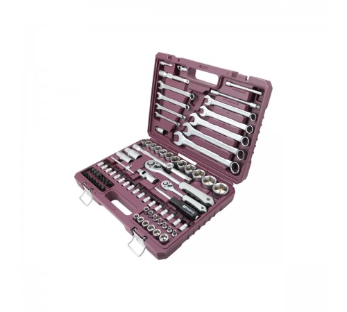 Набор инструмента универсальный THORVIK 1/4",1/2"DR 82 предмета TS082