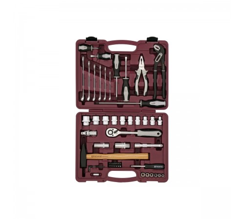 Набор инструмента универсальный THORVIK UTS0056 1/4", 1/2" DR (56 предмета) кейс