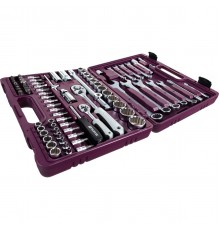 Набор инструмента универсальный THORVIK UTS0082MP 1/4", 1/2" DR (82 предмета) кейс
