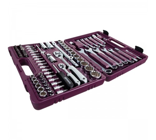 Набор инструмента универсальный THORVIK UTS0082MP 1/4", 1/2" DR (82 предмета) кейс