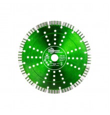 Диск алмазный отрезной TRIO-DIAMOND GTS736 TURBO SEGMENT Grand hot press 230x22мм