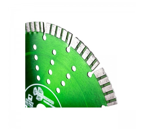 Диск алмазный отрезной TRIO-DIAMOND GTS736 TURBO SEGMENT Grand hot press 230x22мм